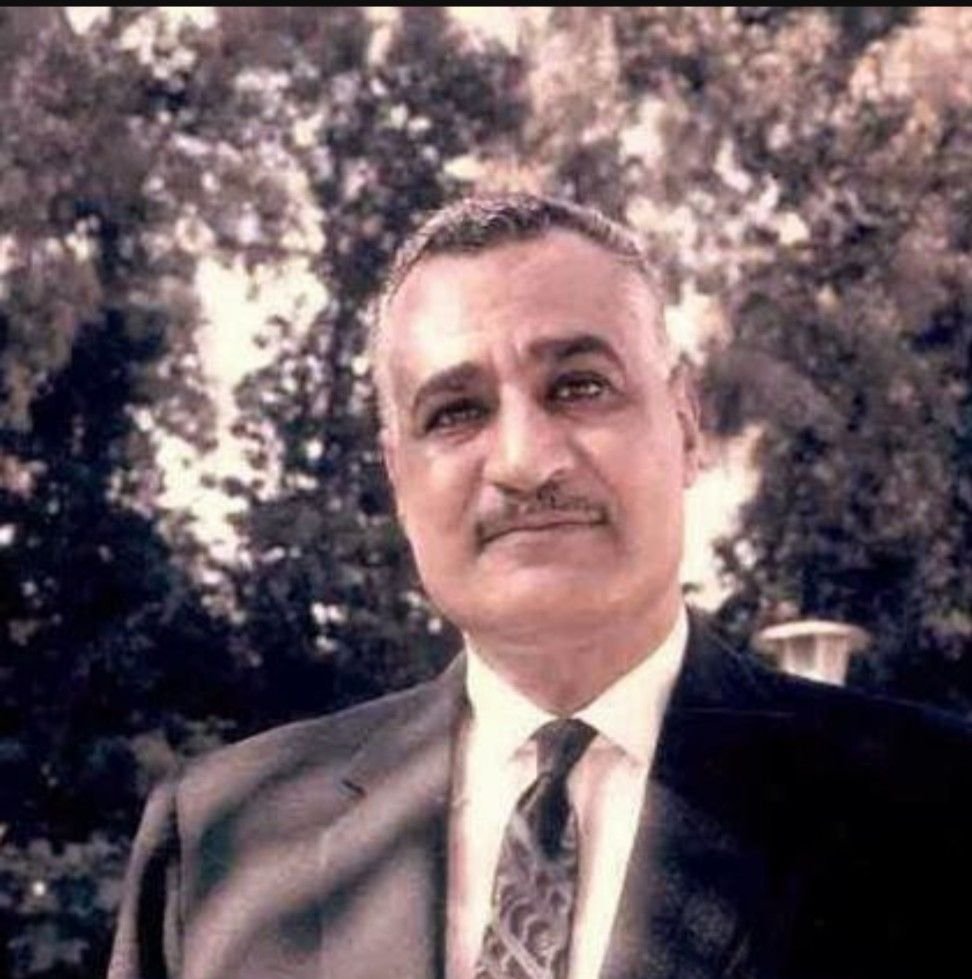 Portrait of Gamal Abdel Nasser